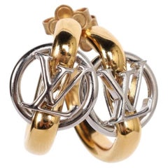 Louis Vuitton „My LV“-Creolen aus Metall in Gold und Silber