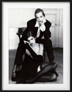 Cindy Crawford and Tatjana Patitz II, Vogue Italia - FIne Art Photography, 1990