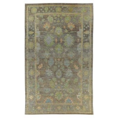 Tappeto Afghanistan Rose Collection'S - Lana Blu Marrone - 90839