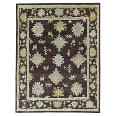 Tappeti Afghanistan Rose Collection - Lana Blu Marrone Verde - 90845