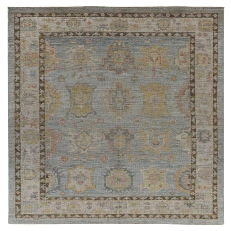 Tappeti Afghanistan Rose Collection - Lana Avorio Azzurro - 91063