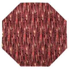 Tappeti moderni Afghanistan - Lana Marrone Avorio Rosa Rosso - 92058
