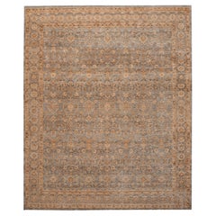 Tappeti India Modern - Lana Grigio Giallo - 96608