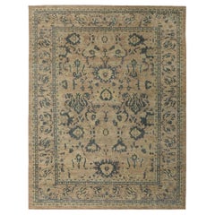 Tappeto Afghanistan Sultanabad Rugs - Lana Marrone Taupe - 95813