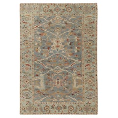 Sultanabad-Teppiche aus Afghanistan - Wolle in Grau mit Muster - 95878
