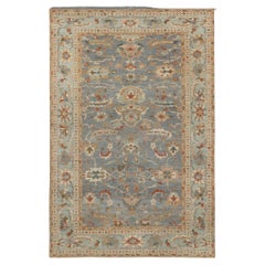 Sultanabad-Teppiche aus Afghanistan - Wolle in Grau mit Muster - 95911