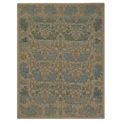 Afghanistan Oushak Area Rugs - Wool Ivory Design - 96037