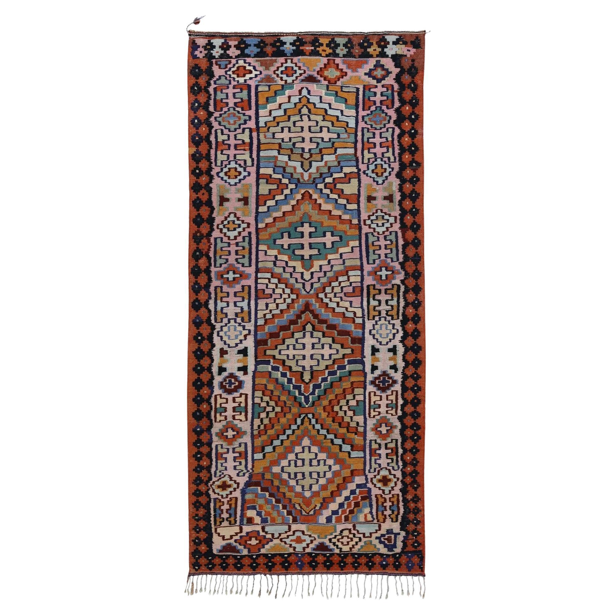 Tapis Kilim de Turquie - Design - 98803 en vente