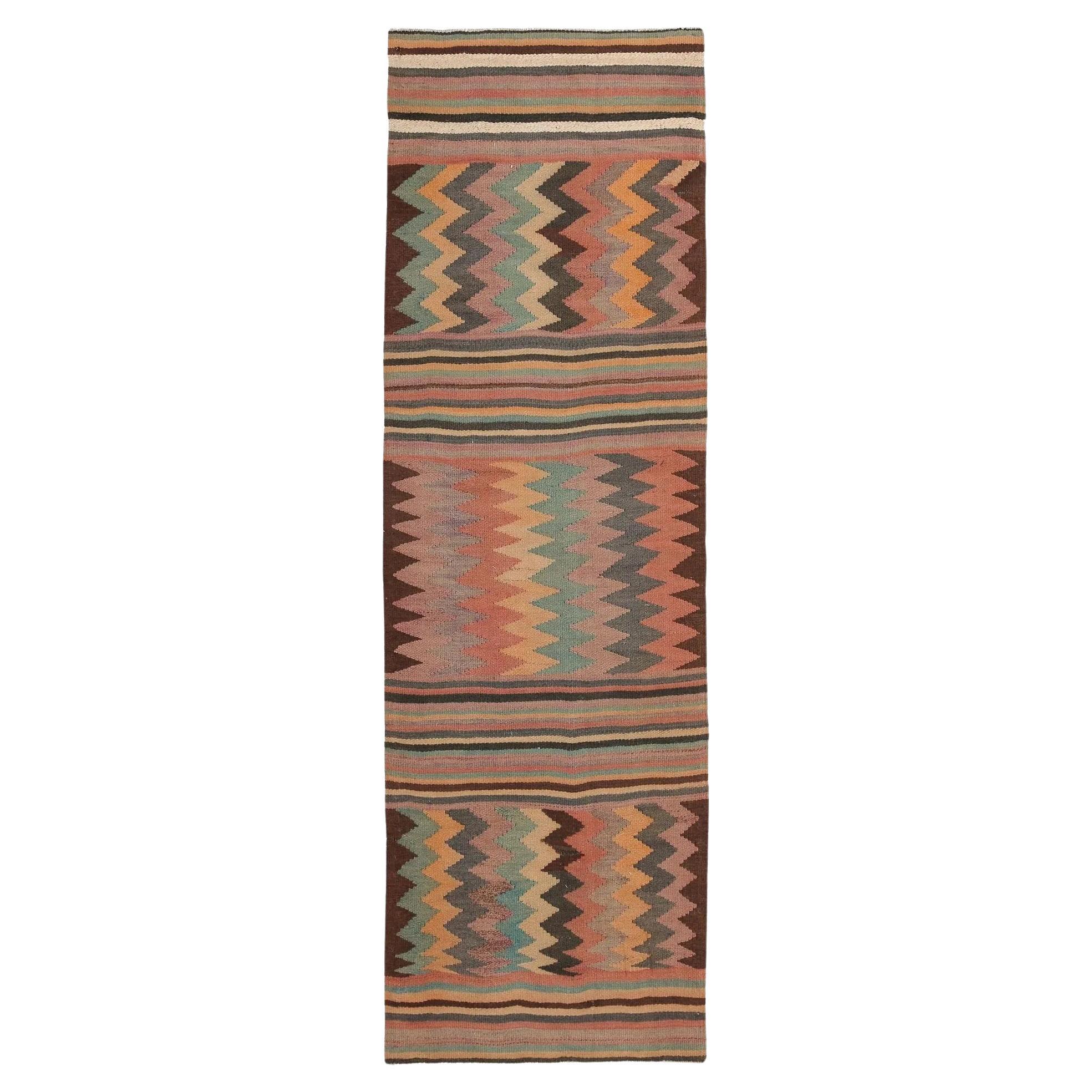 Tapis Kilim de Turquie - Design - 98895 en vente