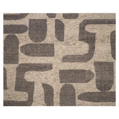India India Over Size Rug - Wool Brown Ivory Design - 96626