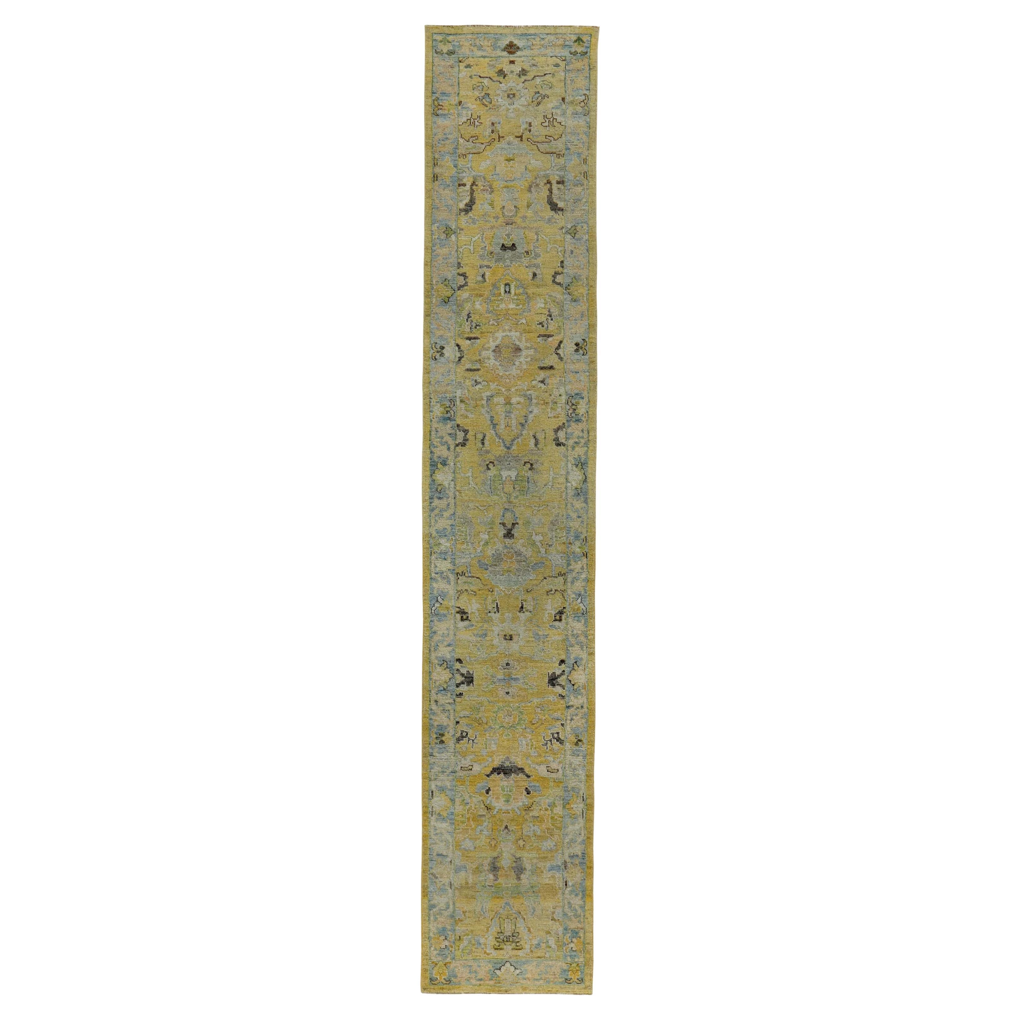 Tapis de la collection rose persane - Laine bleu vert ivoire - 89356
