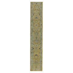 Tapis de la collection rose persane - Laine bleu vert ivoire - 89356