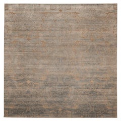 Indien Modern Area Rugs - Wolle Braun Elfenbein Design - 94124