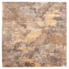 Indien Modern Area Rugs - Wolle Brown Elfenbein Taupe Design - 94248