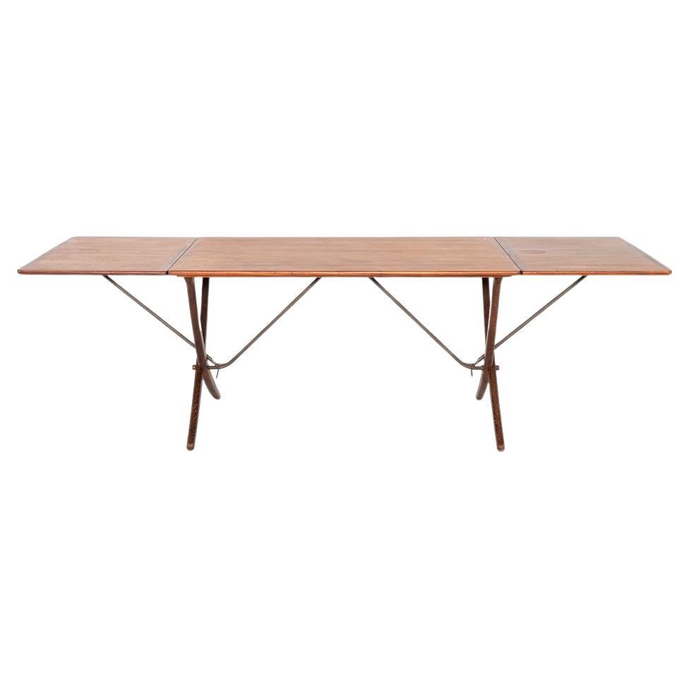 1960s Hans Wegner for Andreas Tuck AT-304 Teak Dining Table For Sale