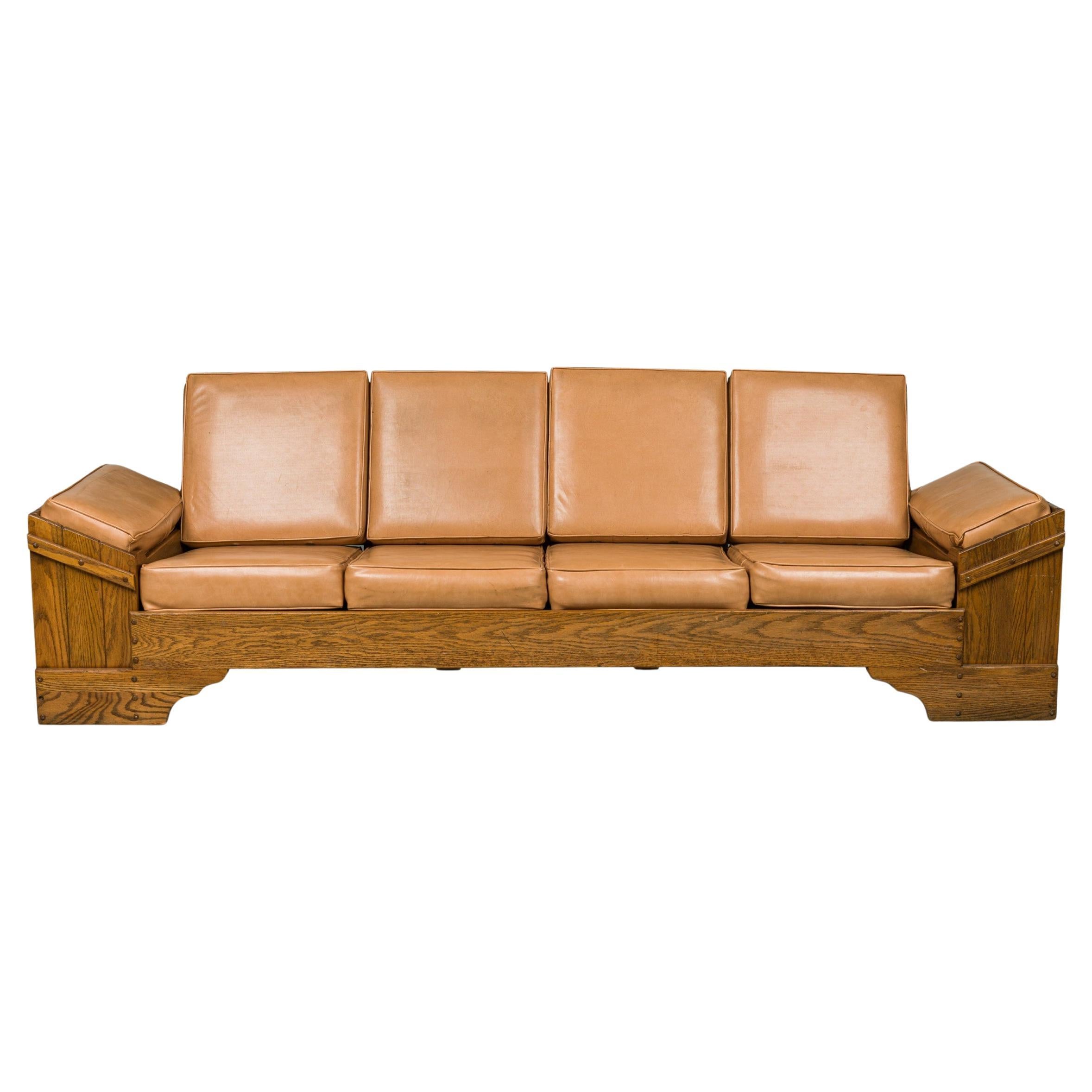 19th Century Rustic Settee by Old Hickory Furniture Co., USA For Sale