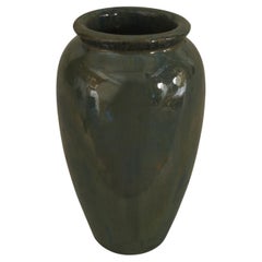 American Mission Green Ceramic Vase