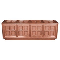 Sculptural Credenza, Coffre Copper Metal Clad