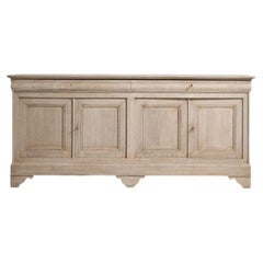 Louis Philippe Oak Buffet, 20th Century French Design, Elegant Storage