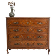 Louis XV Chest Of Drawers In Original Patina