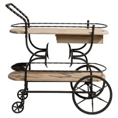 Brutalist Bar Cart
