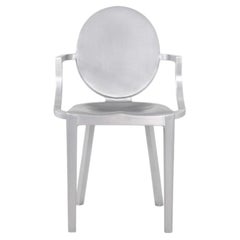2025 Philippe Starck for Emeco Kong Dining Arm Chair in Brushed Aluminum