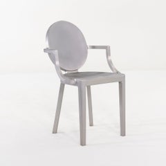 2025 Philippe Starck for Emeco Kong Dining Arm Chair in Brushed Aluminum