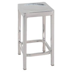 2025 Philippe Starck for Emeco STOL 24 Counter Stool in Polished Chrome