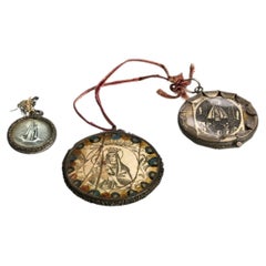 Sacred Art - Three reliquaries - 18th century