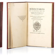 Soares; Vicente de Gusmão – Verschiedene Lobgedichte zur Geburt des Prinzen
