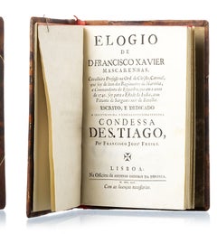 Books - Nun; Francisco Jose - Eulogy of King Francisco Xavier Mascarenhas