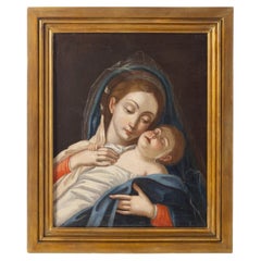 Painting - Our Lady with the Child Jesus - 18th Century