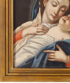 Painting - Our Lady with the Child Jesus - 18th Century
