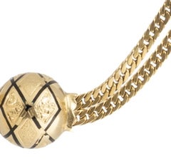 Chaîne de montre en or 18 carats