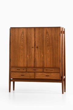 Meuble de style « Mid-Century Modern » en bois de rose, par Niels Vodder, années 1950