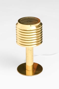 Tischlampe „Scandinavian Modern B-142“ aus Messing von Hans-Agne Jakobsson AB, 1950er Jahre