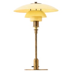 Lámpara de mesa «Danish Modern PH-3/2» en latón y cristal, diseñada por Poul Henningsen, 1927