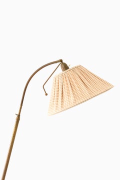Höhenverstellbare Stehlampe im Mid-Century-Stil aus Messing, Italien, 1950er Jahre