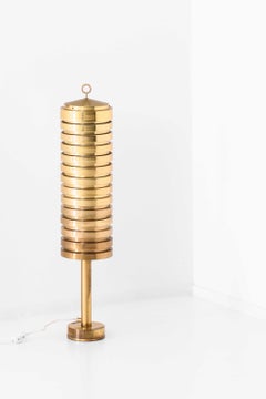 Stehlampe „Scandinavian Modern G-81“ aus Messing von Hans-Agne Jakobsson AB, 1950er Jahre