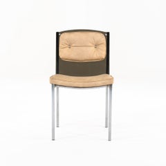 1960s Set of Four Brody Seating Company Smoked Lucite Dining Chairs