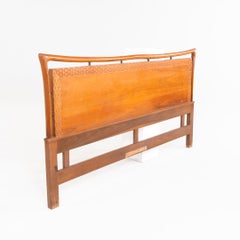 1960s Attributed to Piet Hein King Size Headboard in Walnut