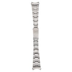 Rolex Rivet Oyster Bracelet, 19mm Lug Width Watch in Stainless Steel, 1970s