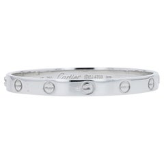 18K WG Cartier Love Bangle