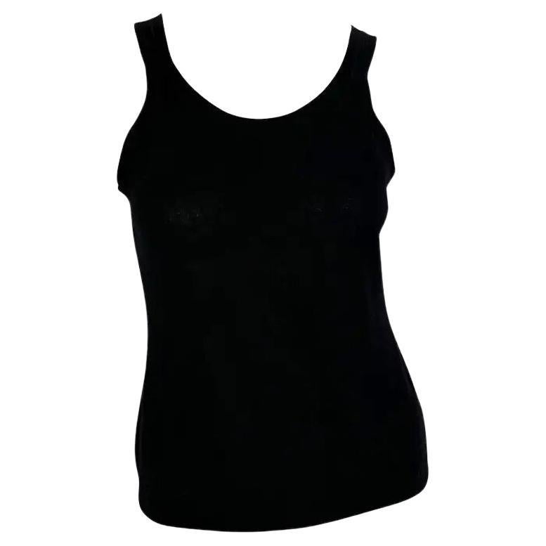 F/W 1997 Gucci by Tom Ford Runway Sheer Cashmere Black Stretch