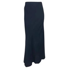 NWT S/S 1996 Gucci by Tom Ford Navy Bodycon Stretch Maxi Skirt