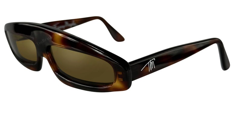 S/S 1979 Thierry Mugler Runway Brown Faux Tortoise Shell  display picture 1
