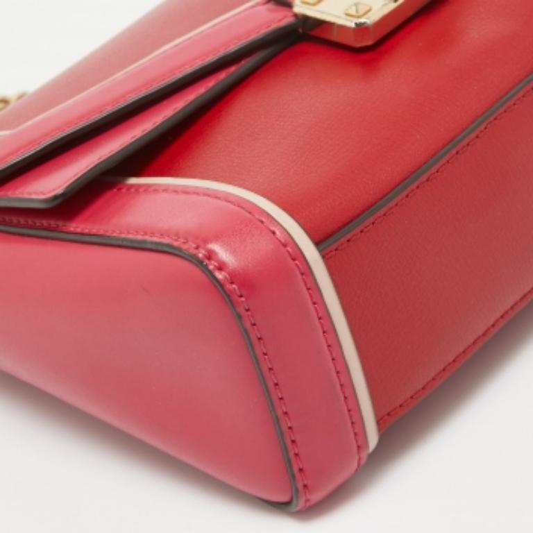 Michael Kors - Borsa in pelle rosa Kinsley con manico superiore in vendita 3