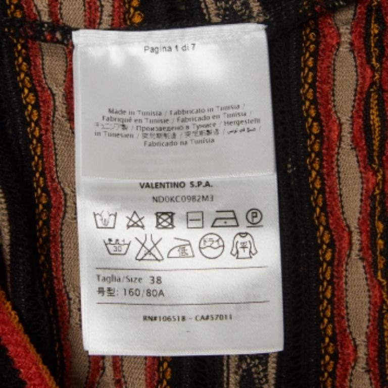 M Missoni Top in maglia a fantasia multicolore S.I.M. in vendita 1