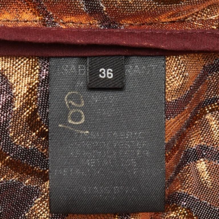 Nero Isabel Marant - Top increspato in lurex metallizzato S in vendita