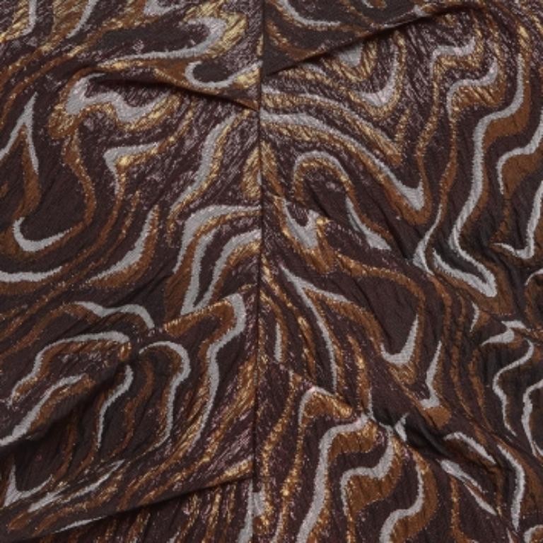 Isabel Marant - Top increspato in lurex metallizzato S in vendita 1